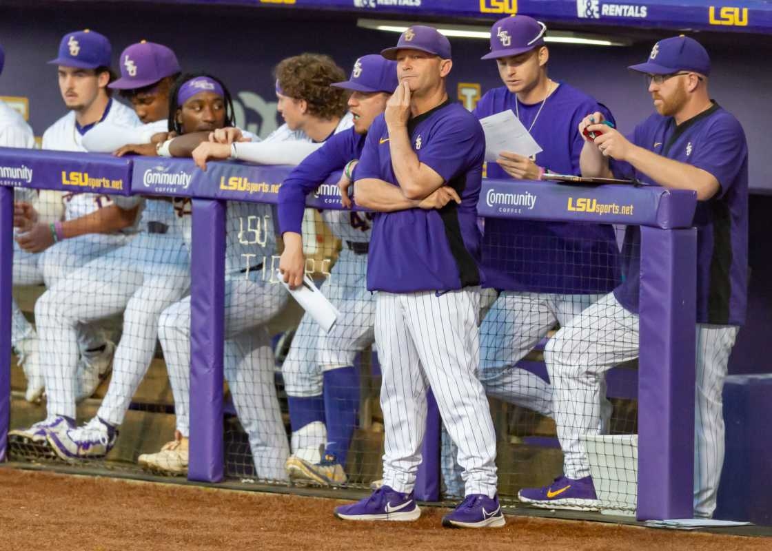 LSU's Jay Johnson Reacts to the Tigers Making it to the College World Series.