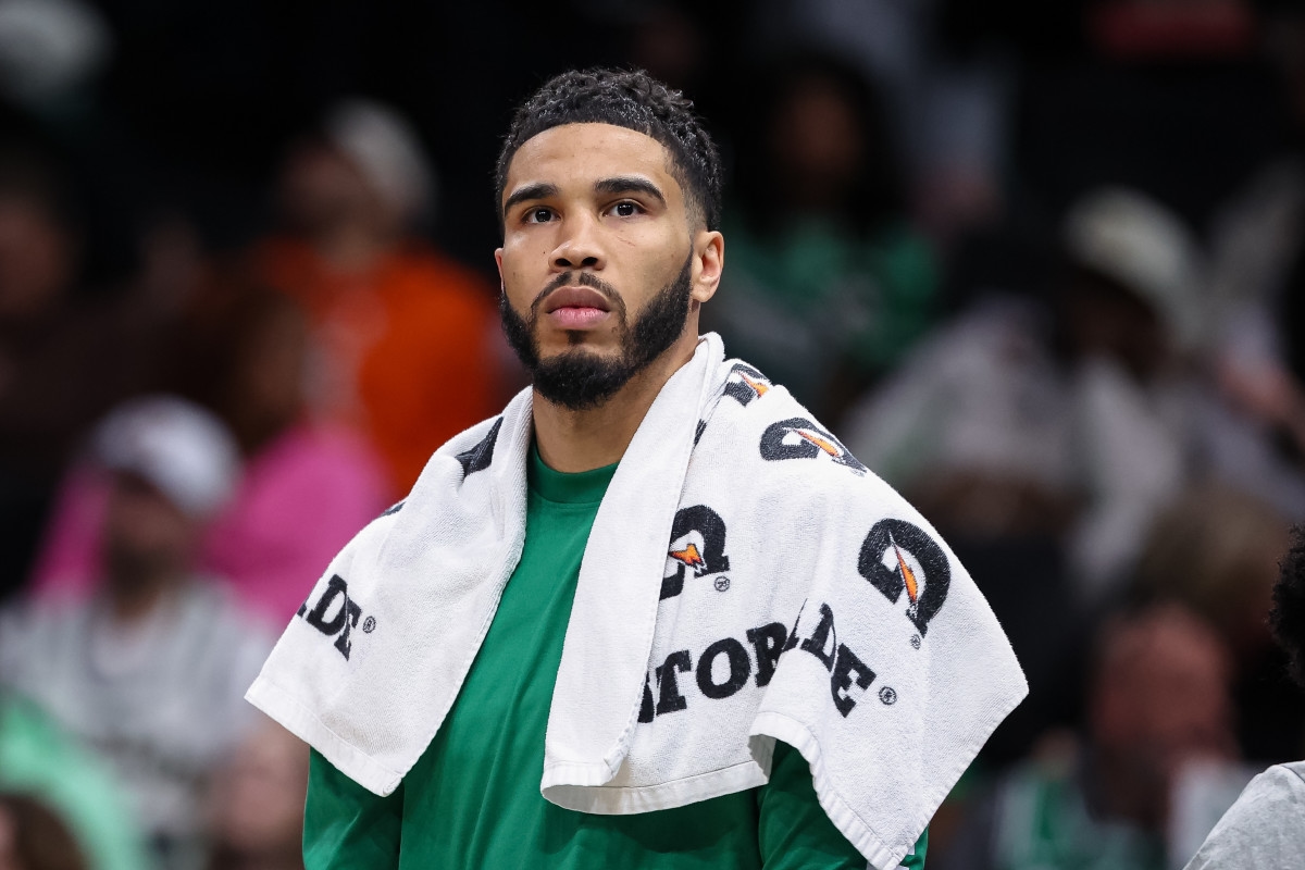 Jayson Tatum Makes Cooper Flagg Gesture After NBA Draft