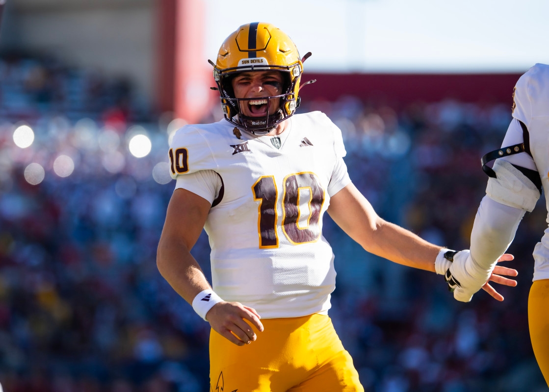 Arizona State Reacts to Big 12's Major Sam Leavitt Announcement