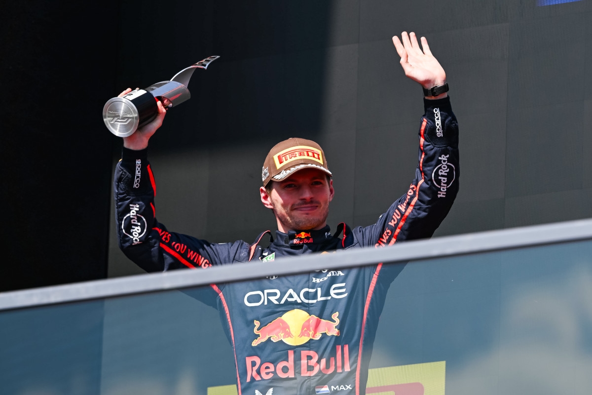 Max Verstappen Cracks Fatherhood Joke Before Leading British GP From Pole