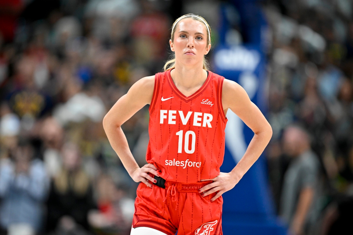 Lexie Hull Reacts to Indiana Fever News on Sunday