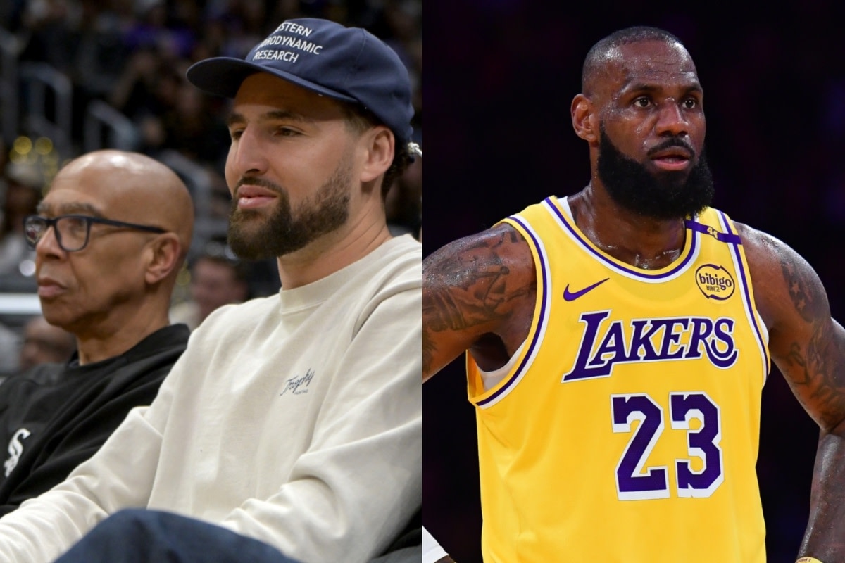 Klay Thompson's Dad Predicts Which Team LeBron James Will Retire With