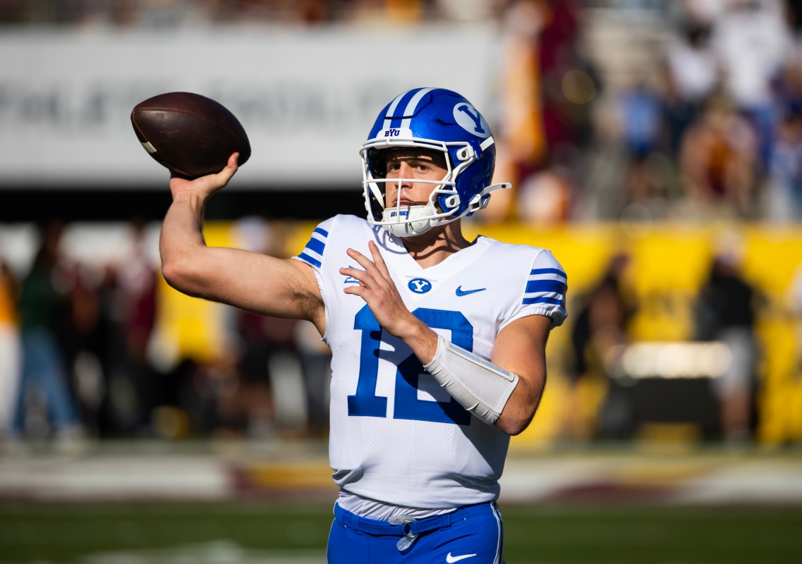 BYU QB Jake Retzlaff to Enter Transfer Portal, Per Reports