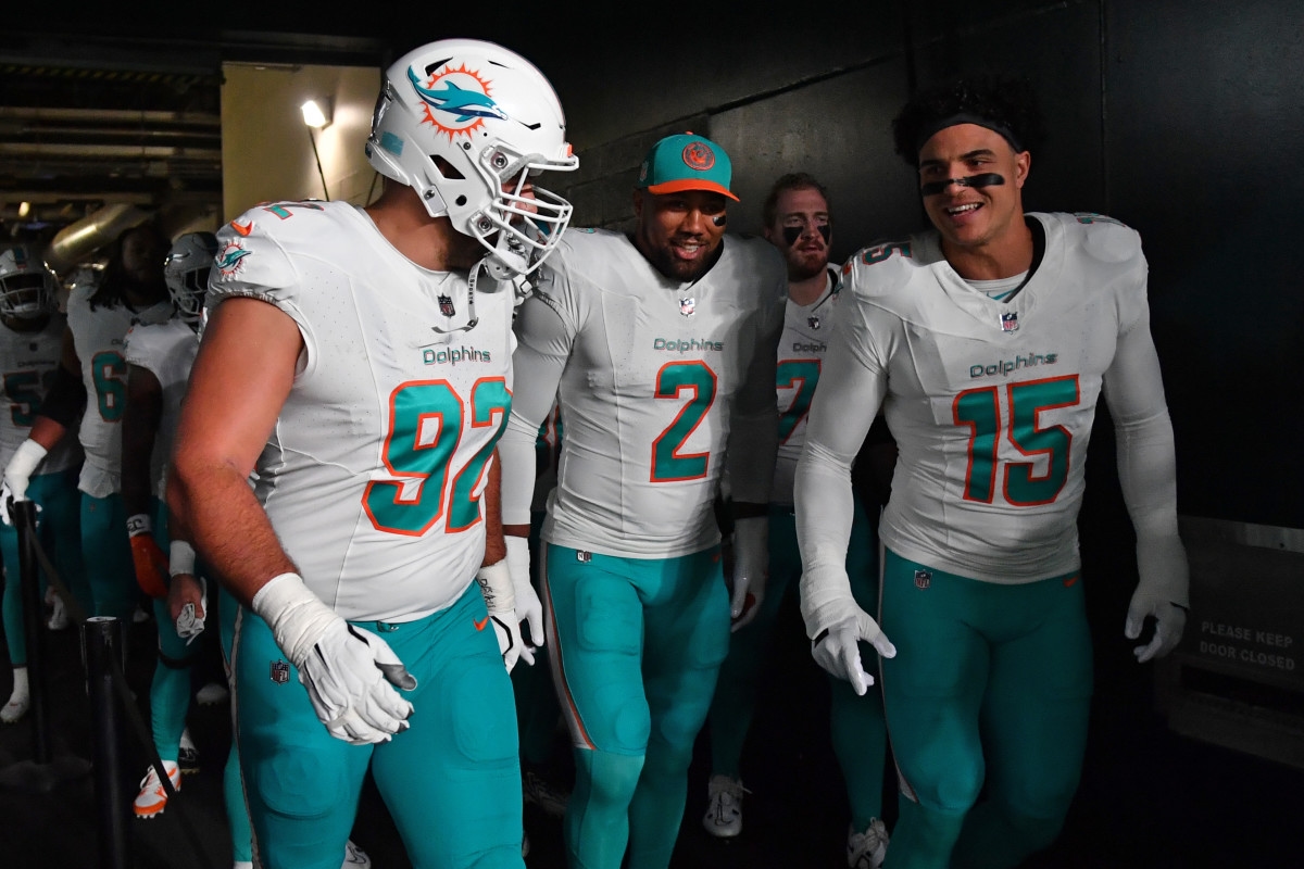 Dolphins Ecstatic to Have Trio of Pass Rushers Healthy