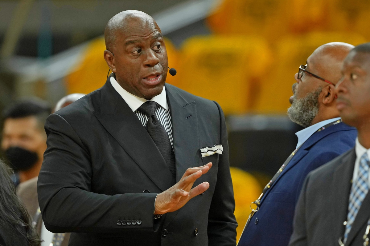 Magic Johnson Turns Heads With Reaction to Lakers' Move