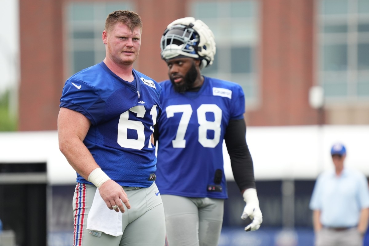 Giants Offensive Line Given Brutally Harsh Grade by PFF
