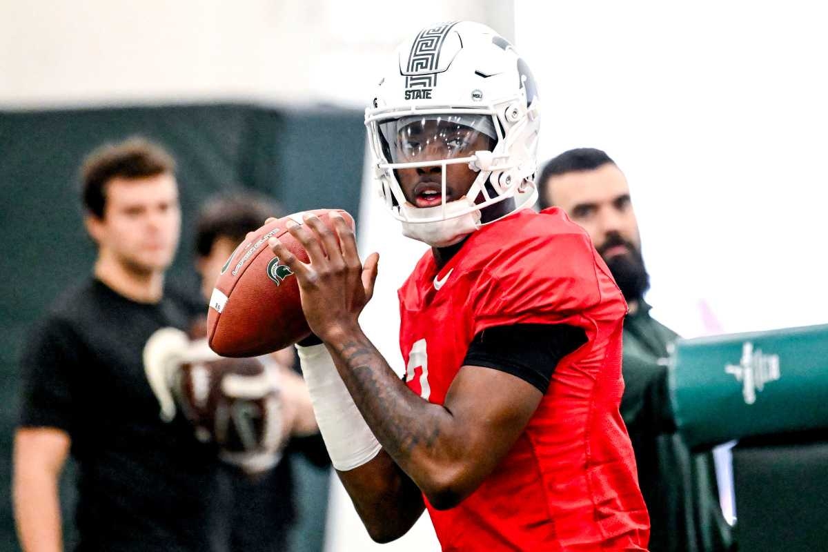 Michigan State and Michigan Quarterbacks Aidan Chiles and Bryce Underwood Hosted a Camp Together and Put Their Rivalry to the Side