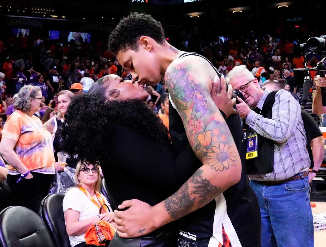 Brittney Griner Sends Heartfelt Message to Wife Cherelle Griner on Friday