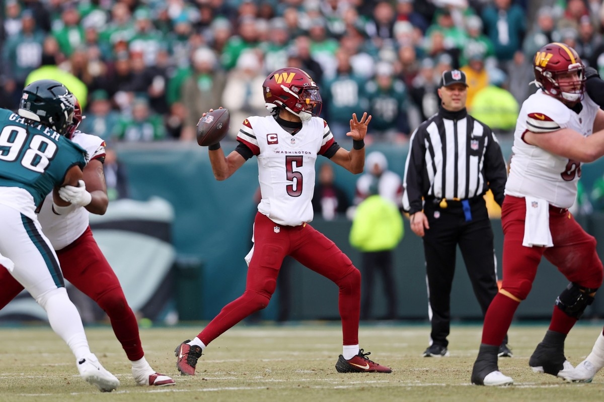 Commanders' Jayden Daniels Gets Mind-Blowing Comparison From NFL Analyst