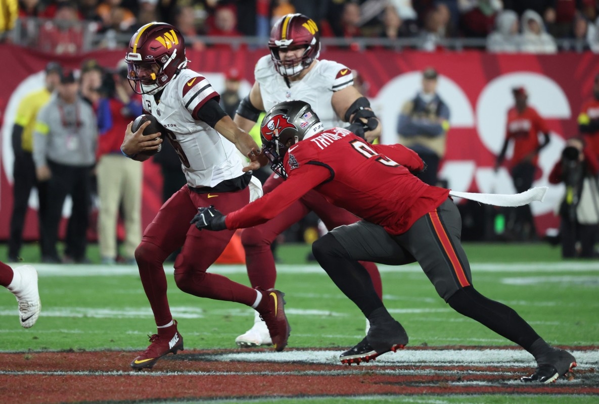 Could Commanders' Jayden Daniels Suffer 'C.J. Stroud Effect' In Year 2?