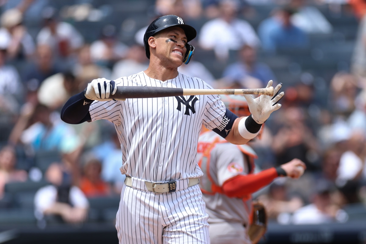 Aaron Judge's cold stretch raises concern among Yankees fans