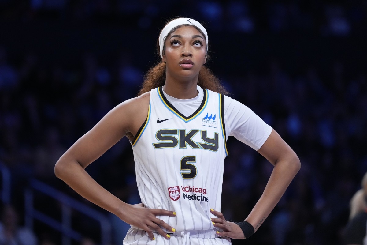 Chicago Sky in Disbelief Over Angel Reese Play Against Valkyries