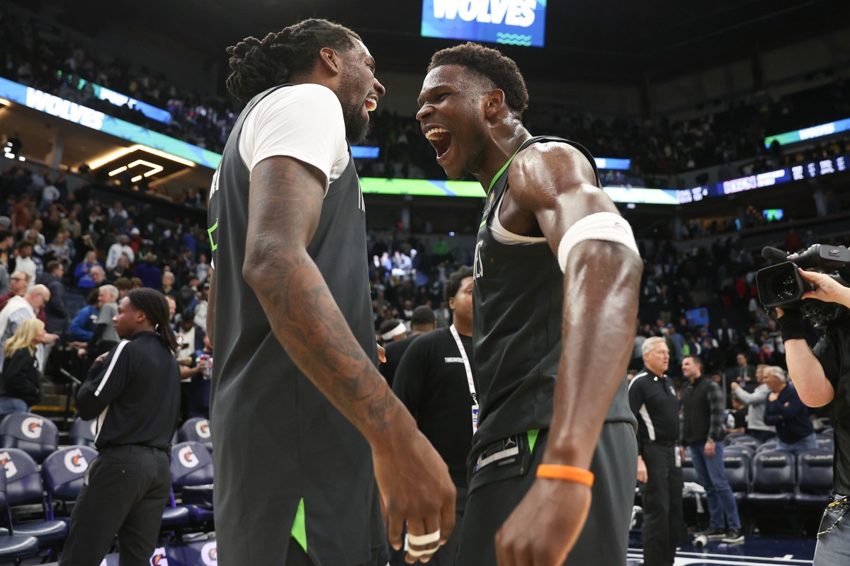 Anthony Edwards Posts 2-Word Reaction to Naz Reid Deal