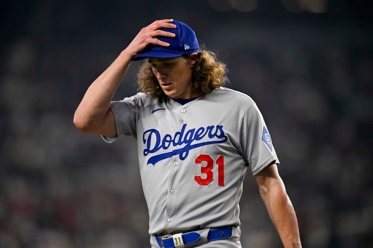 Dodgers' Tyler Glasnow Gets Another Concerning Injury Update