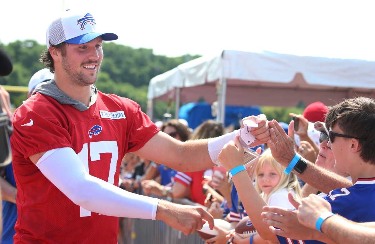 Josh Allen Poised To Lead Bills As Training Camp Updates Announced