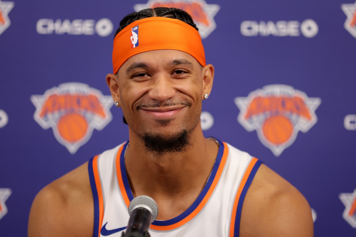 Josh Hart Has Hilarious Reaction to Knicks Head Coaching News