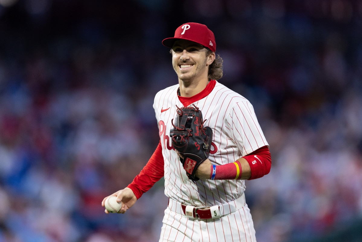 Phillies Predicted to Replace Bryson Stott With Team USA Infielder Sean Gamble