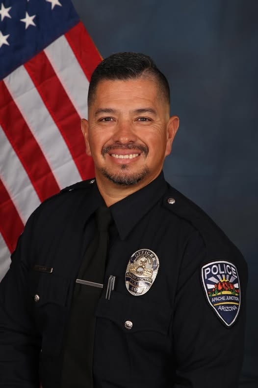 Apache Junction officer in critical condition after shooting: Chief says he's a 'fighter'