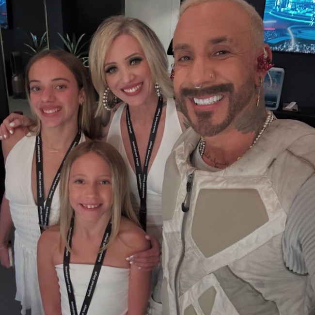 AJ McLean and estranged wife Rochelle DeAnna McLean reunite at Backstreet Boys' Las Vegas residency show