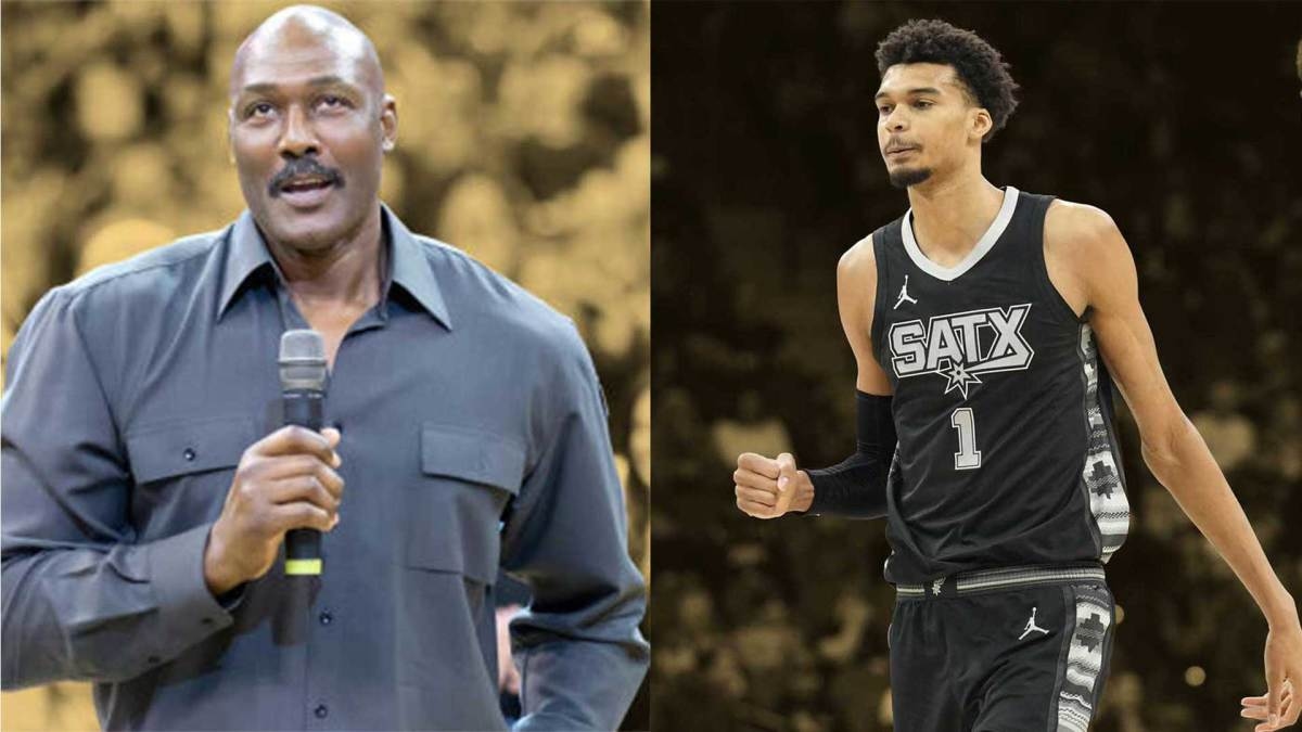 "Lock up his a– because he needs to be under the jail" - Victor Wembanyama reposts video criticizing Karl Malone on his 62nd birthday