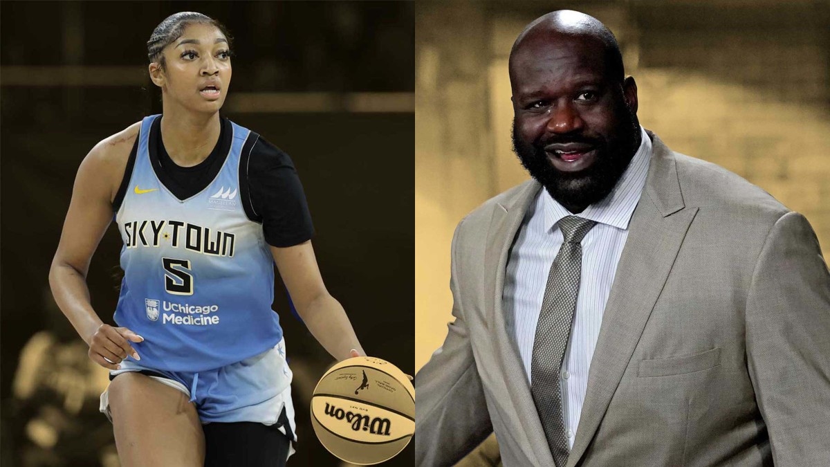 "Tweet another monkey post about my girl Angel Reese. I'm going to punch you in your MF face" - Shaquille O'Neal threatens to punch Robert Griffin III for the WNBA star racist X post