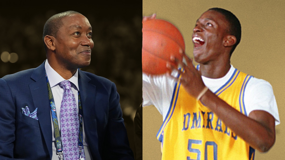 Isiah Thomas recalled a high school Kevin Garnett dominating in a pick-up game vs. Michael Jordan and Scottie Pippen: "It was one of the most poetic, beautiful experiences I had"