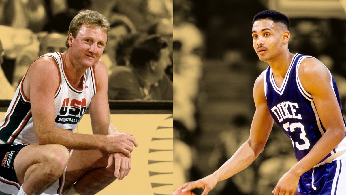 "You guys are out having a good time, I'm in the gym working" - Grant Hill said the encounter with Larry Bird in 1992 taught him how to be a pro