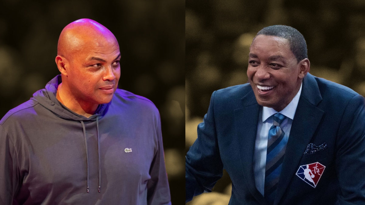 "He probably gets the least amount of respect out of all players in NBA history" - Charles Barkley takes issue with how Isiah Thomas is categorized by his peers