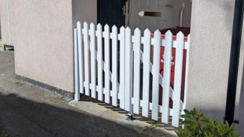 Students build gates to stop anti-social behaviour