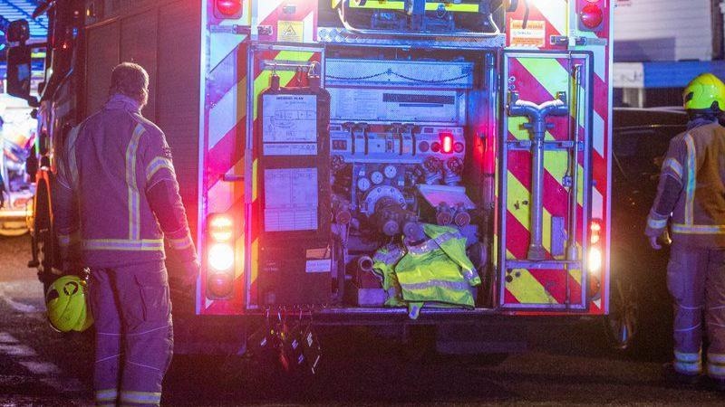 One person injured after car fire in road tunnel