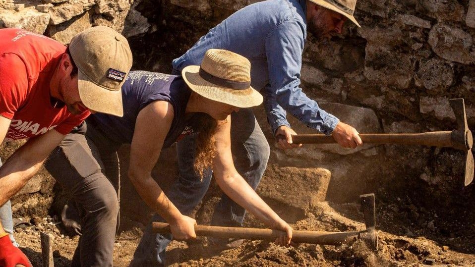 Fortune-telling die among castle's quirky finds