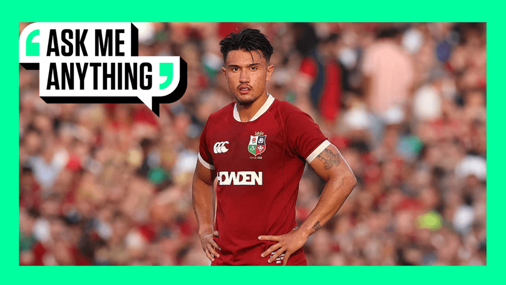 Why do the British and Irish Lions wear red jerseys?