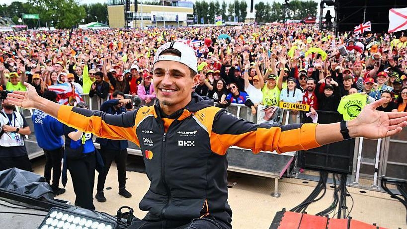 Norris gets to 'live that feeling' of being Silverstone winner