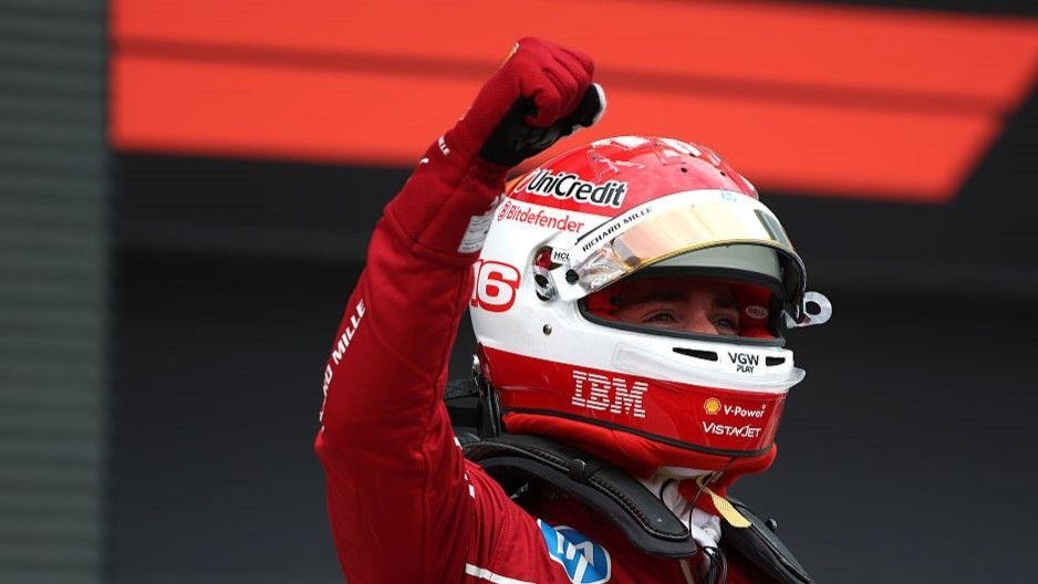 Spectacular Leclerc takes surprise Hungarian Grand Prix pole