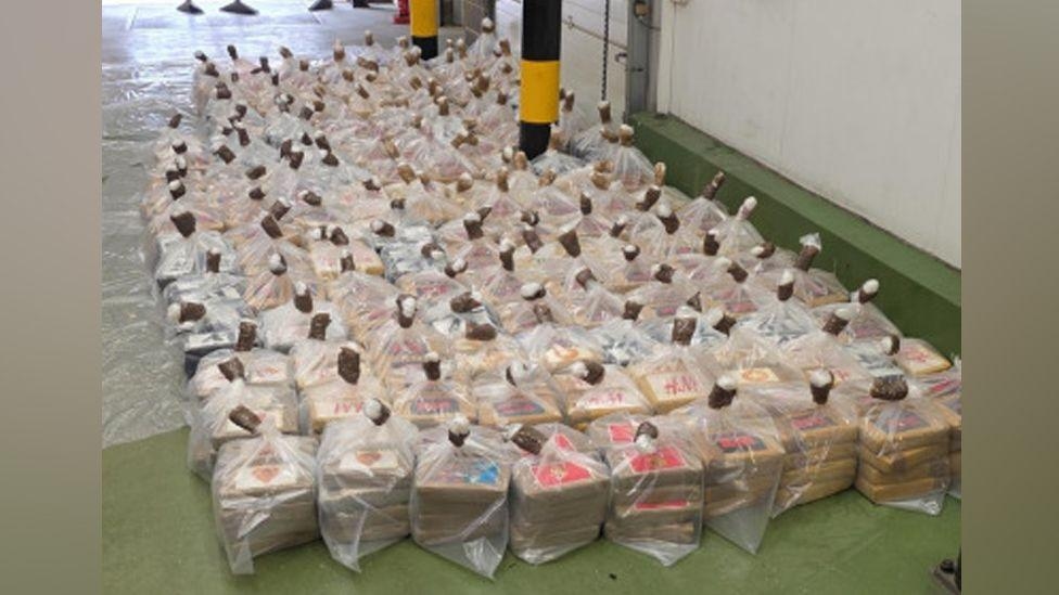 £96m of cocaine seized from vessel at UK port