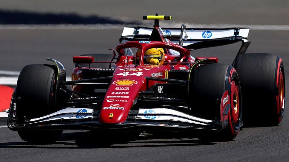 Hamilton sets Silverstone pace from Norris