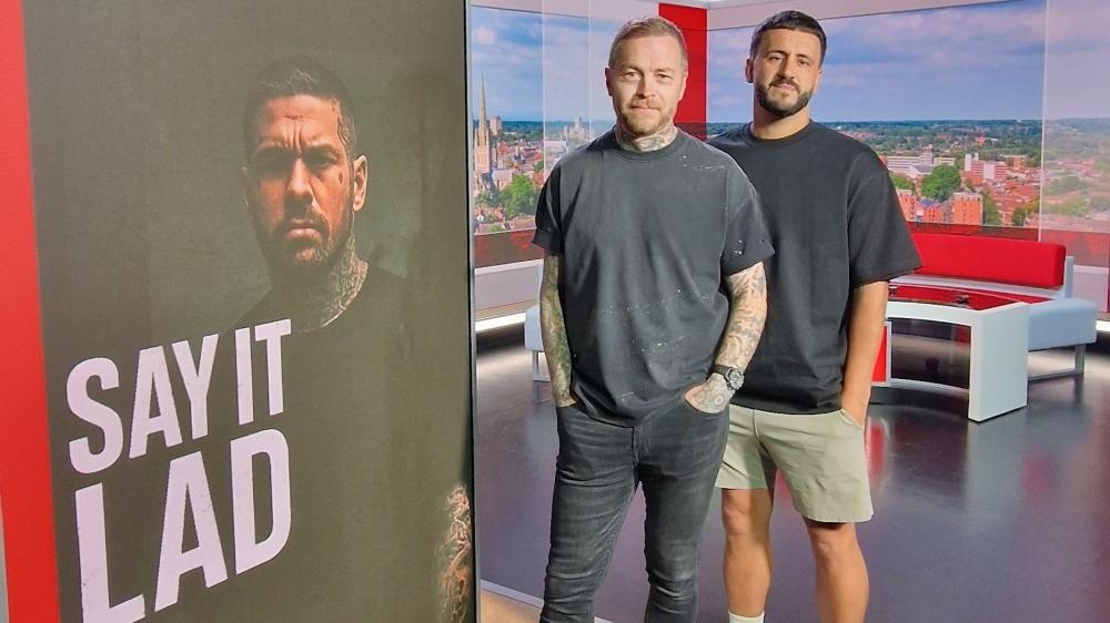 Football fan sets up mental health voice note site