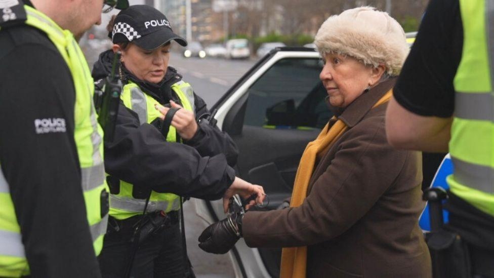 Arrested anti-abortion protester 'willing to go to jail'