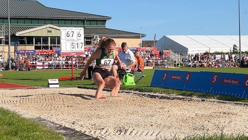 Hancock wins Island Games long jump gold for Guernsey
