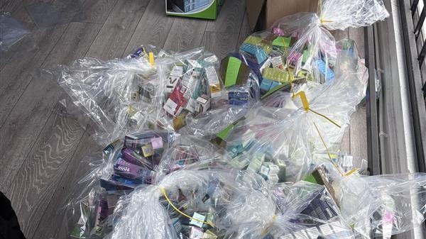 Dog helps police track down illegal vape stashes