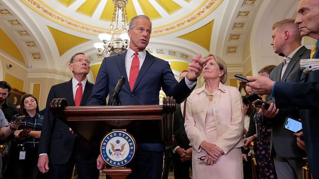 US Senate holds marathon overnight vote on Trump's 'big beautiful bill'