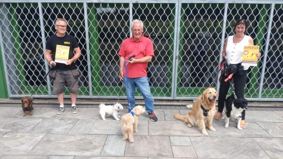 Village poo bag scheme aims to cut dog waste