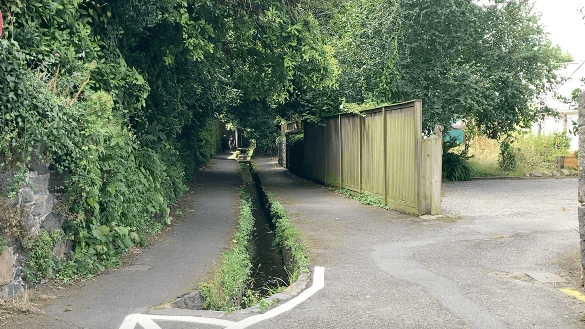 Anger over plan to cover stream on walking route