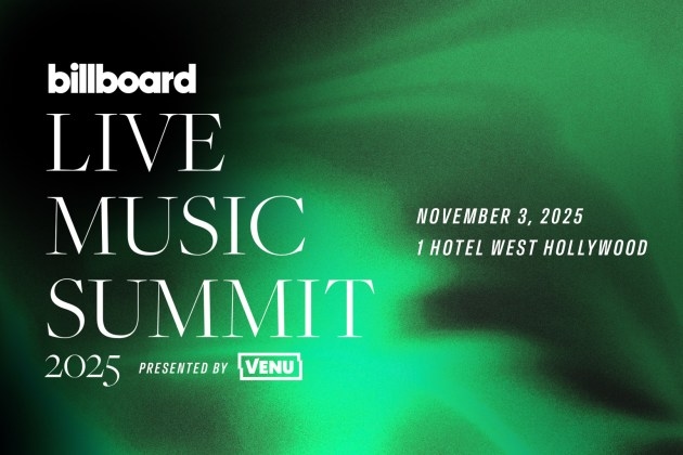 Billboard Live Music Summit & Awards 2025 Date Announced