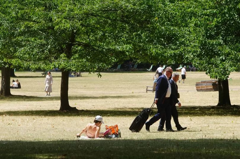 Five counties in England set to sizzle in 38C heatwave arriving in weeks
