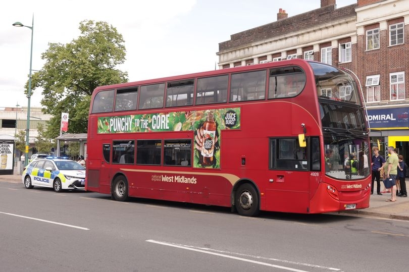 Mass brawl on Birmingham bus sees 'person stabbed' as passengers 'fight with weapons'