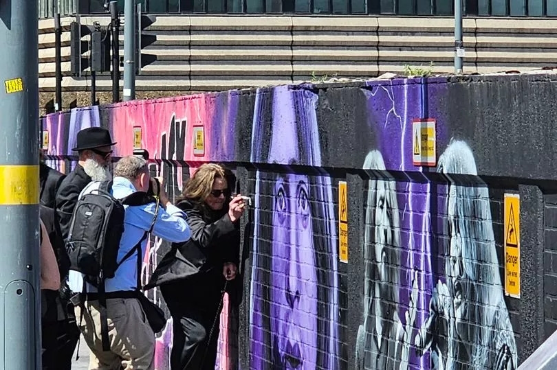 Huge celebrities spotted near Birmingham New Street as fans say 'welcome home bab'
