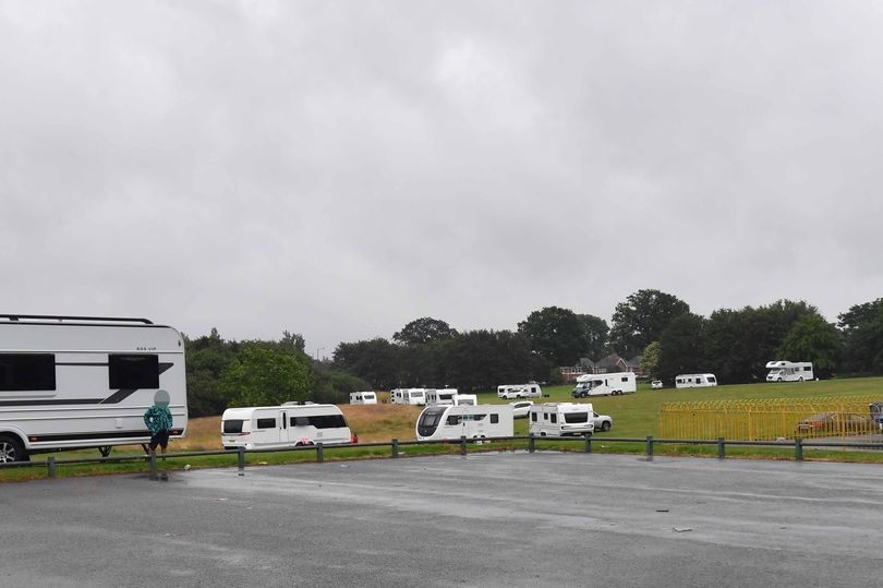 Travellers arrive at Birmingham park in 'greater numbers than ever before'