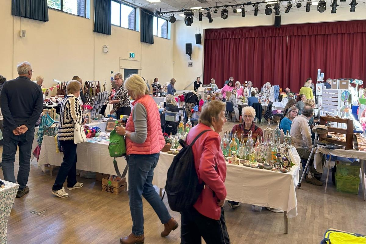 Wimborne Craft Fair returns with 30 tables of arts and crafts