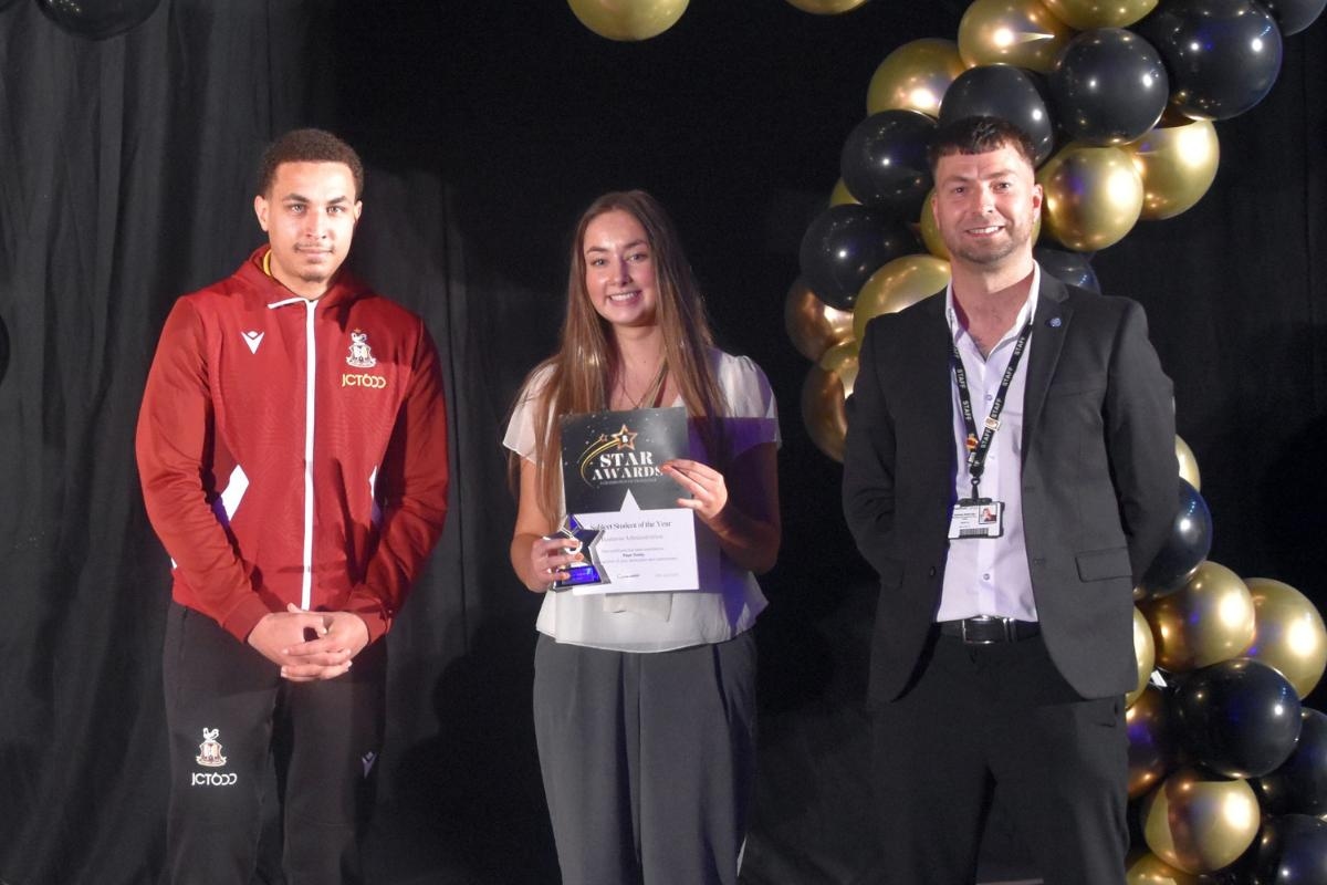 Drighlington apprentice named Inspirational Student of the Year